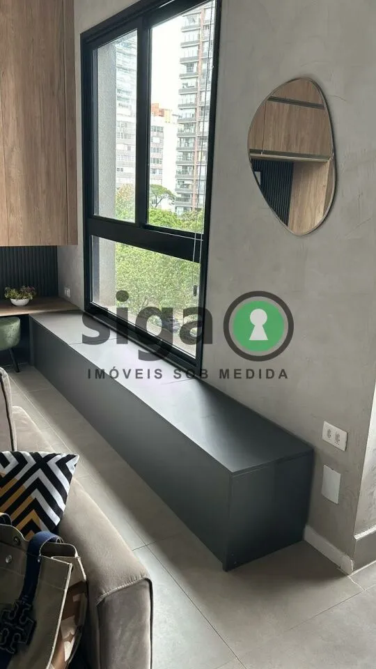 Imagem Studio com 44m²,1 quarto, 1 vaga em Pinheiros para locação, MOBILIADO