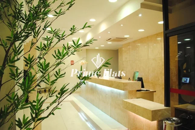 Imagem Flat disponível para venda no Hotel Paulista Wall Street, com 49m², 1 dormitório e 1 vaga de garagem