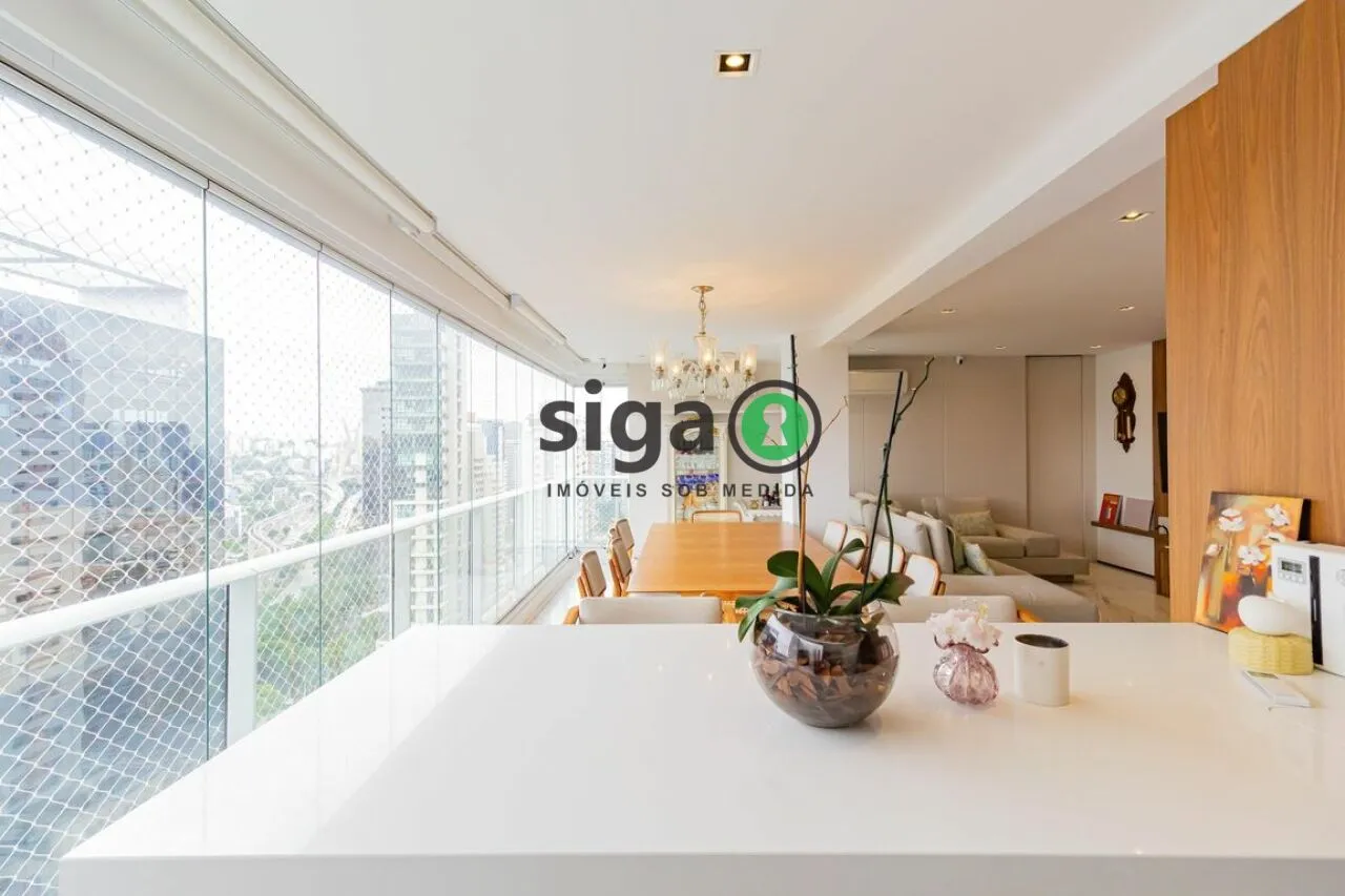 Imagem Apartamento alto padrão reformado no Brooklin 3 suítes automação e lazer completo