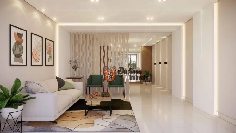 Imagem Apartamento com 3 dormitórios à venda, 104,38 m² a partir de R$ 618.764 - Aviação - Praia Grande/SP