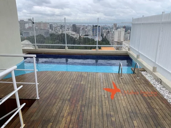 Imagem Apartamento à venda ou locação em Pinheiros, São Paulo-SP: 1 quarto, 1 sala, 1 banheiro, 1 vaga de garagem, 42m².