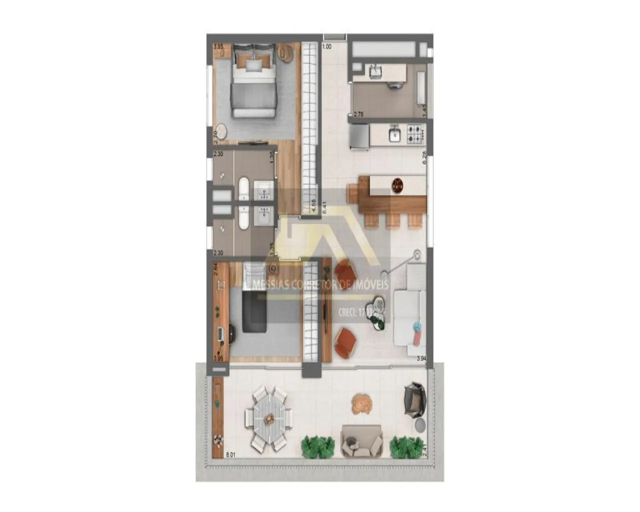Imagem APARTAMENTOS DE 2 DORMITÓRIOS E 1 VAGA - NORD JARDINS - 80 METROS