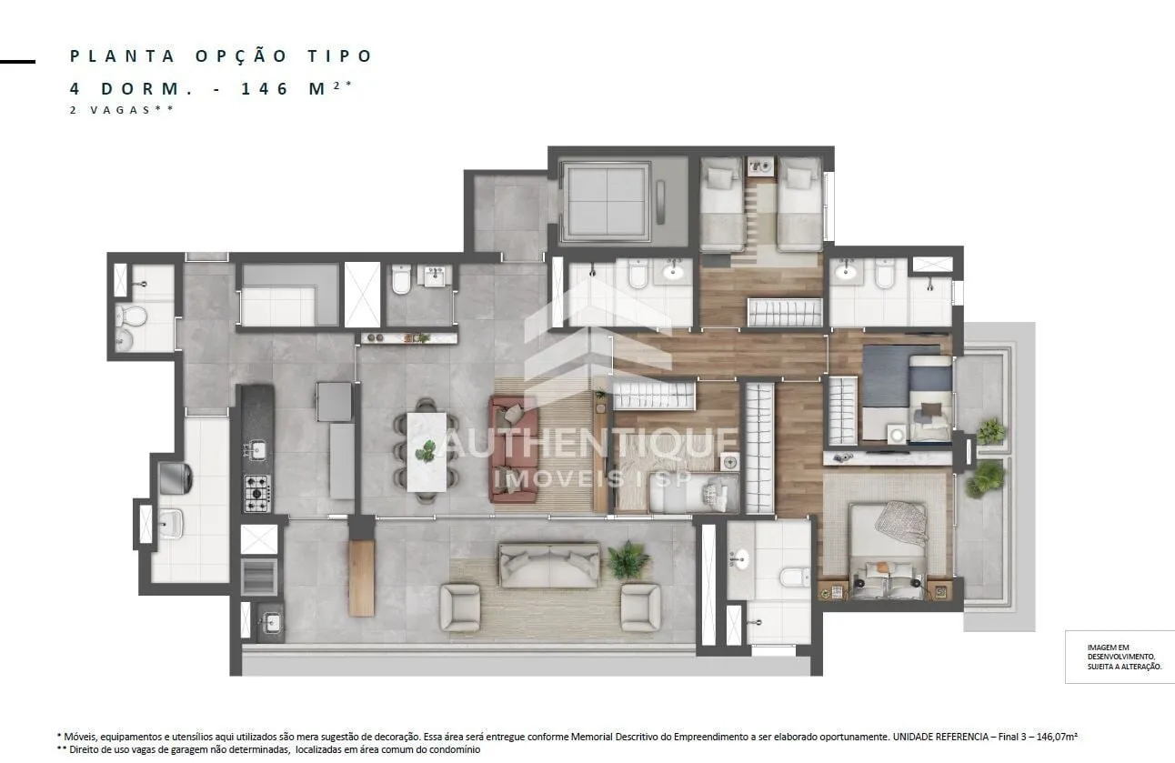 Imagem Marquise Vila Mariana - Apartamento à venda no bairro Vila Mariana - São Paulo/SP, Zona Sul