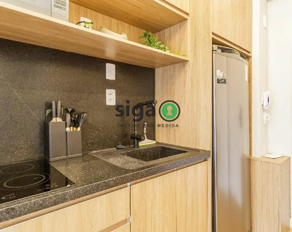 Imagem Apartamento 30m² mobiliado para locação, localizado na Vila Olímpia.