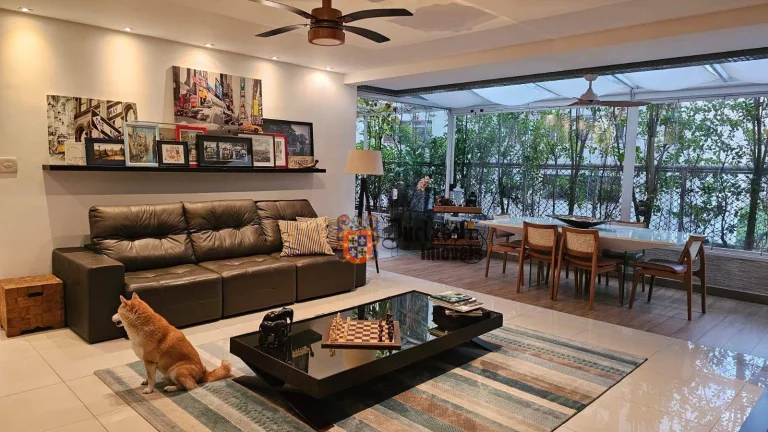 Foto do imóvel Apartamento Garden com 2 dormitórios à venda, 217 m² por R$ 1.999.000 - José Menino - Santos/SP
