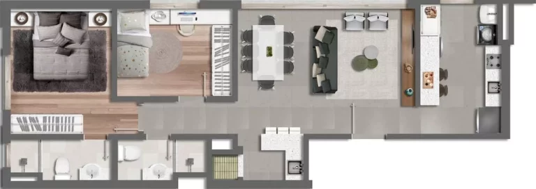 Imagem Bourmi - Apartamento à venda no bairro Passo da Areia - Porto Alegre/RS