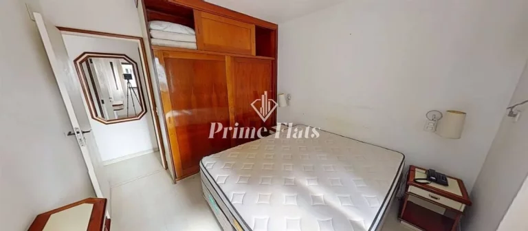 Imagem Flat disponível para venda no The Plazza Residence Flat no Jardim Paulista, com 43m², 1 dormitório e 1 vaga de garagem