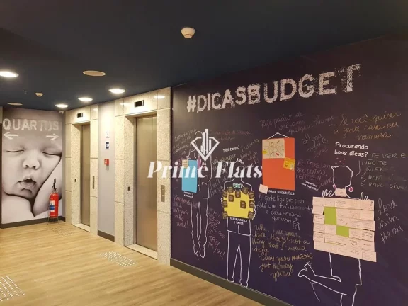 Imagem Flat disponível para venda no Íbis Budget Morumbi, com 12m², 1 dormitório e 1 vaga