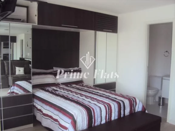 Imagem Flat disponível para locação no Condomínio Add Nova Berrini, com 33m², 1 dormitório e 1 vaga