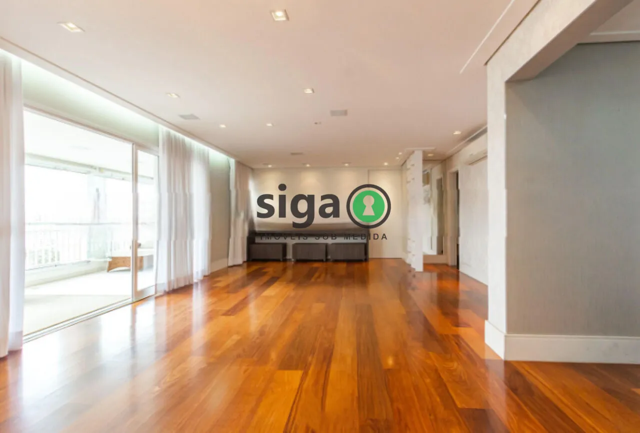 Imagem Apartamento de 200m2 à venda com 3 suites e 3 vagas de garagem no Panamby