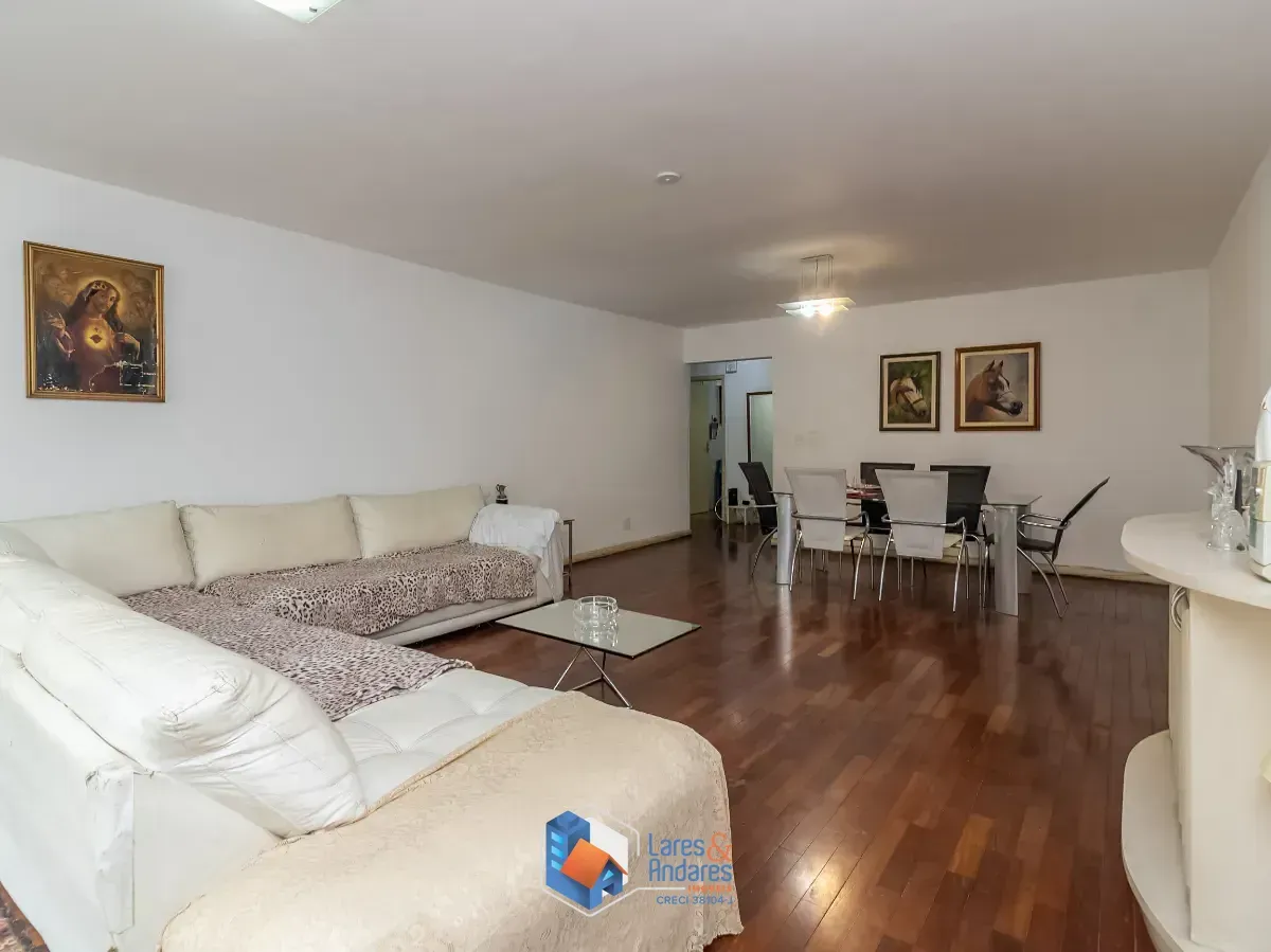 Imagem Apartamento para venda em Paraíso com 3 quartos, sendo 1 suíte, 139m²