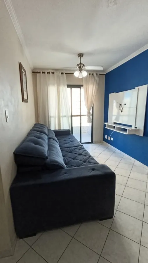 Foto do imóvel Apartamento para Venda em Praia Grande, Guilhermina, 1 dormitório, 1 banheiro, 1 vaga