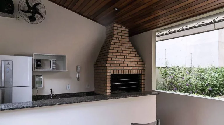 Imagem Flat disponível para venda no Condomínio Moema Top Life, com 32m², 1 dormitório e 1 vaga de garagem
