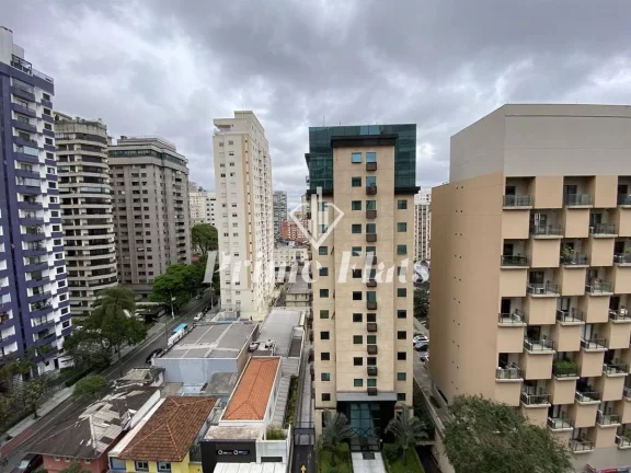 Imagem Flat disponível para venda no Condomínio Edifício Moema Loft, com 45m², 1 dormitório e 1 vaga de garagem