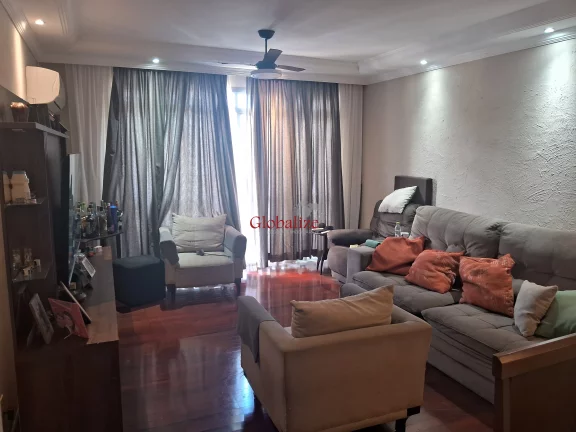 Imagem Belo apartamento em Santos de frente no bairro do Campo Grande com 3 dormitórios e com sacada por R$ 640.000,00.