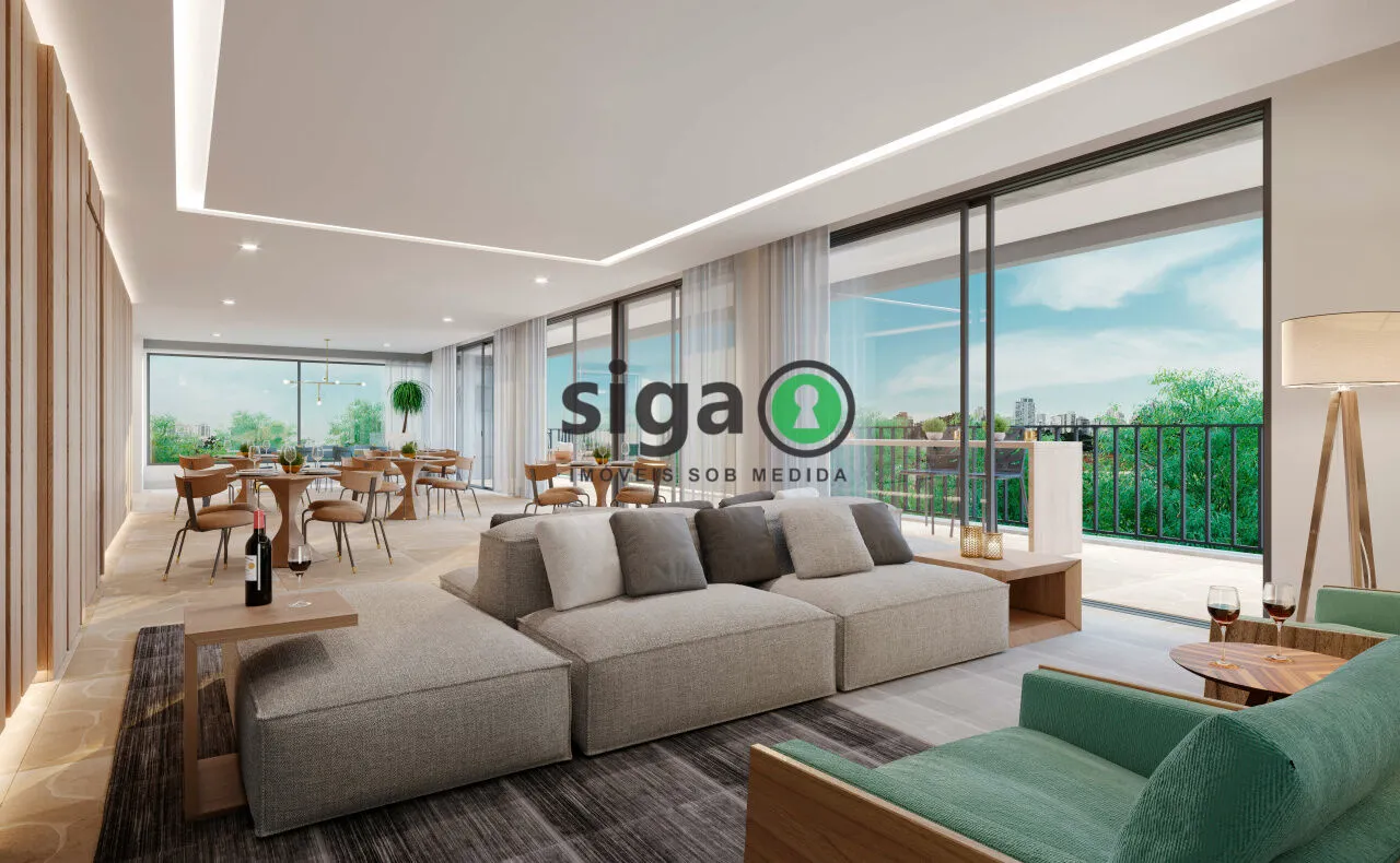 Imagem Apartamento à venda na Vila Madalena com 136 m², 3 suítes e 2 vagas