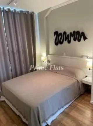 Imagem Flat disponível para locação no Flat Poeta Drummond, com 58m², 1 dormitório e 1 vaga