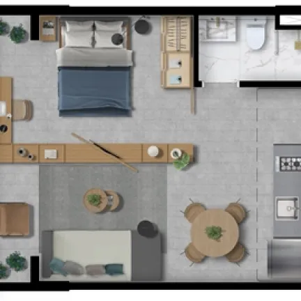 Foto do imóvel Apartamento com 1 Quarto à Venda, 29 m² em Pinheiros - São Paulo