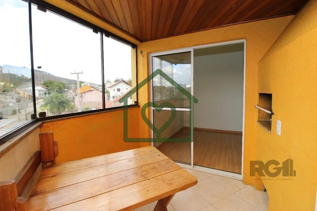 Imagem Apartamento localizado no bairro Morro Santana, com 55,02m² no 3º andar, frente. Imóvel com 02 do...