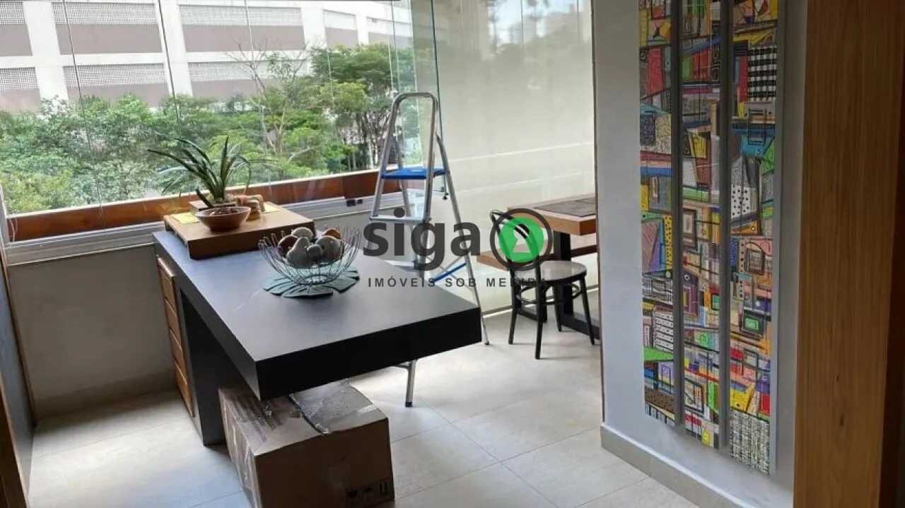 Imagem Apartamento na Vila Andrade com 3 quartos e 3 vagas, mobiliado de 170m²