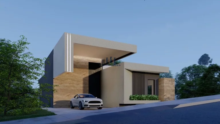 Imagem Casa linear de alto padrão com suíte master, 3 dormitórios, área Gourmet, Gran P
