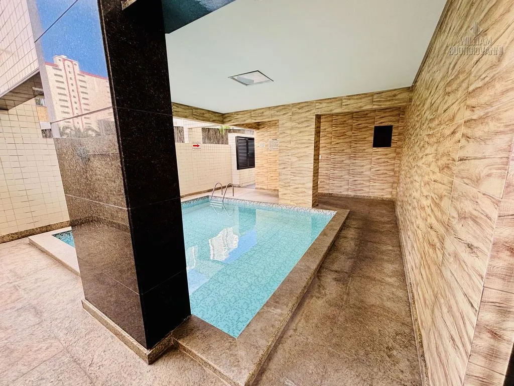 Imagem Apartamento Caiçara, 2 suítes, 89m², lazer completo - 150m da praia
