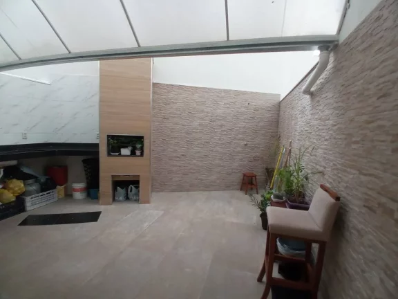 Imagem Casa geminada, 2 quartos, sendo 2 suítes - Jardim Atlântico