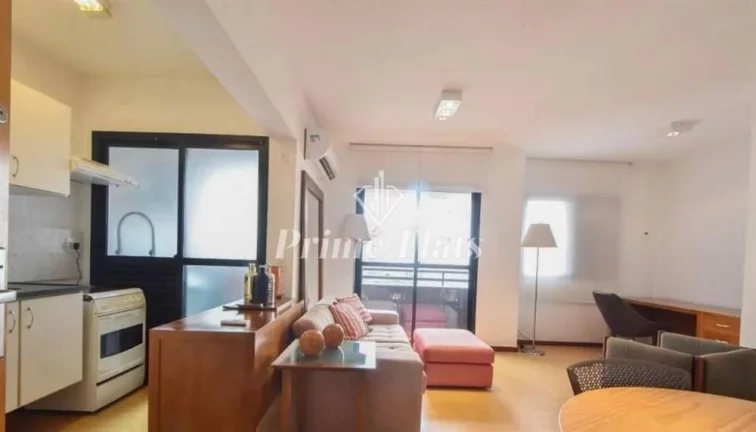Imagem Flat disponível para venda no Adagio Berrini no Brooklin, com 45m², 1 dormitório e 1 vaga