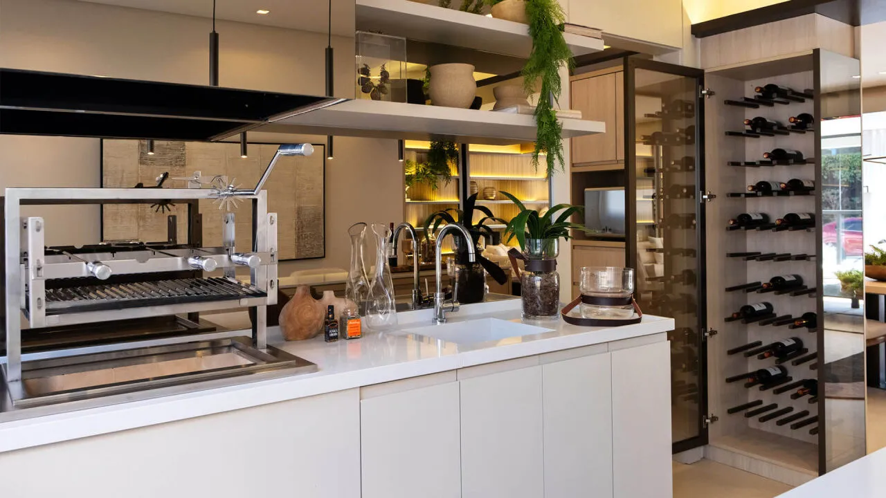 Imagem Apartamento com 4 Suítes e 3 vagas , Double View e Vista Panorâmica em um Novo Ícone de Luxo