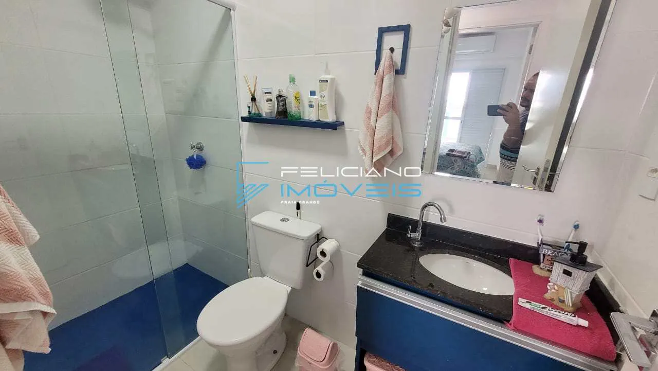 Imagem Apartamento com 2 quartos, Flórida, Praia Grande - R$ 629 mil, Cod: 1408