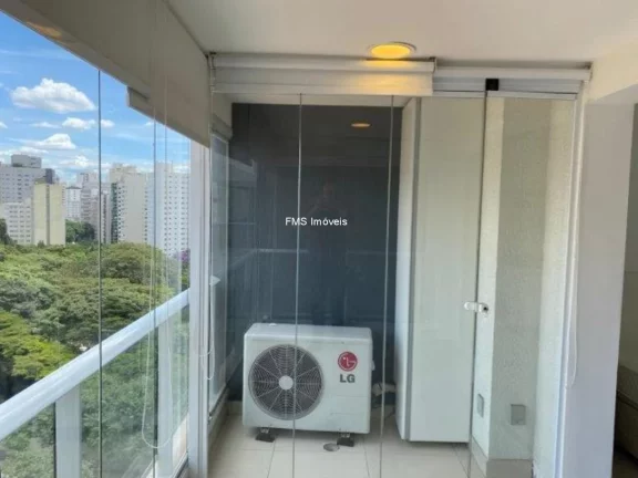 Imagem Apartamento para locação na Consolação, São Paulo - 1 quarto, 1 sala, 1 banheiro, 1 vaga de garagem - 35m²