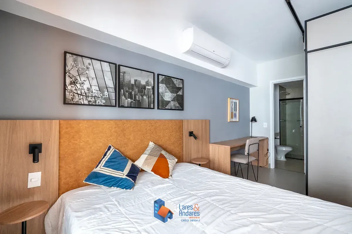 Imagem Studio para venda em Campo Belo com 1 quarto, 45m²