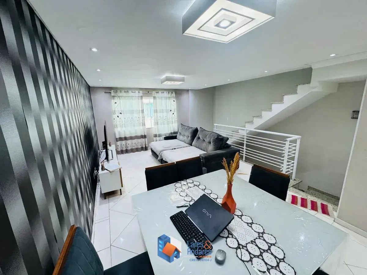 Imagem Casa no condomínio RESID M. THOMAS II para venda com 3 quartos, sendo 1 suíte, 163m²