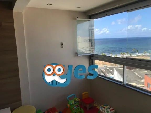 Imagem Apartamento Mobiliado no Costa Azul Vista mar - 3 quartos