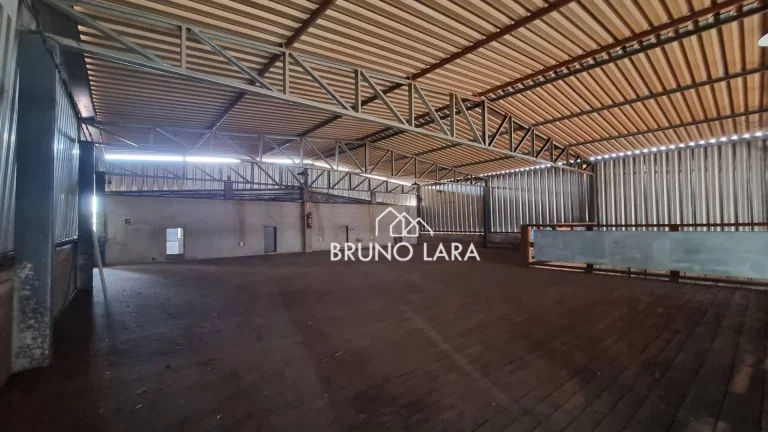 Imagem Galpão disponível para locação no Bairro Cidade Clube Residência – Igarapé/MG.