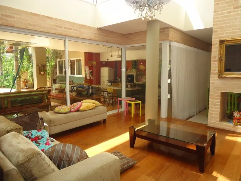 Imagem Casa de luxo em condomínio exclusivo com 4 suítes e 500m² em Valinhos-SP no Condomínio Village Visconde de Itamaracá.