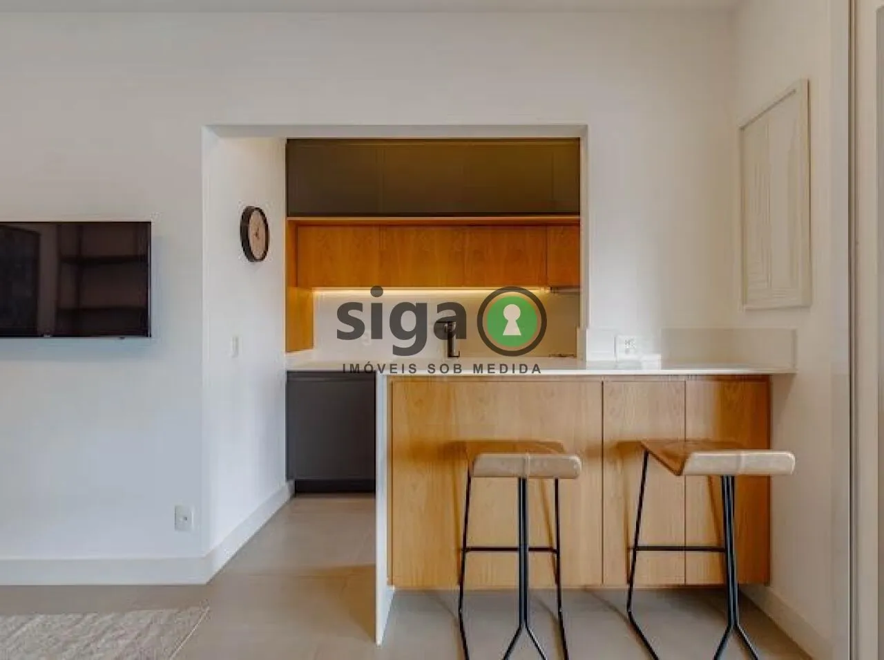 Imagem Lindo apartamento em Pinheiros com 1 quarto, 1 vaga , Mobiliado, à venda , imperdível!
