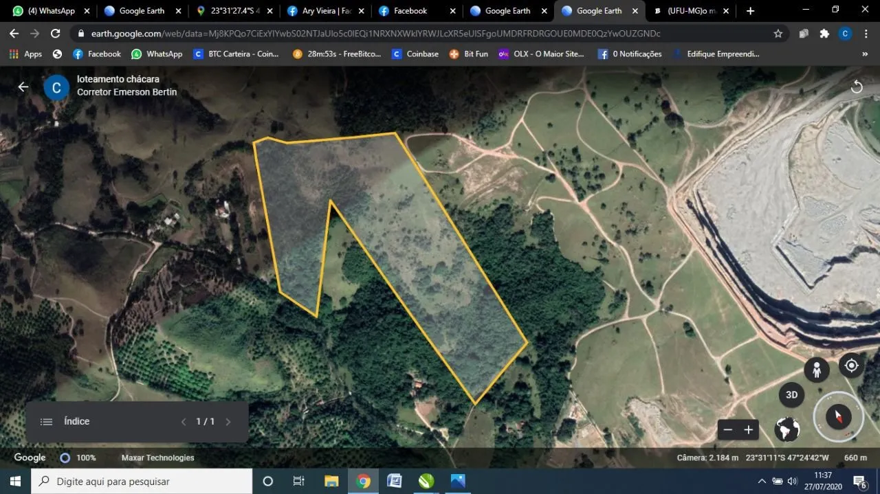 Imagem ÁREA DE TERRENO CAPUTERA 178.400m2