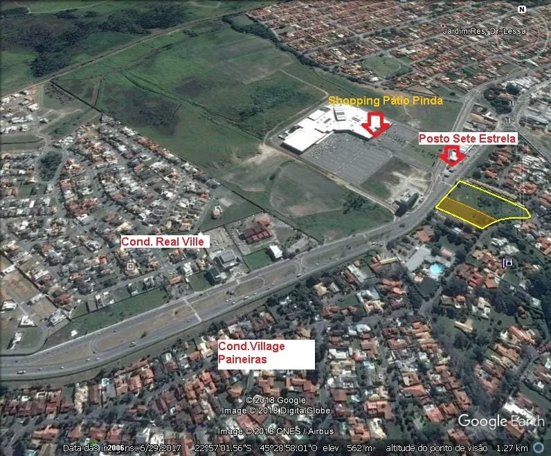 Imagem Terreno à venda 3083M², Nossa Senhora do Perpétuo Socorro, Pindamonhangaba - SP