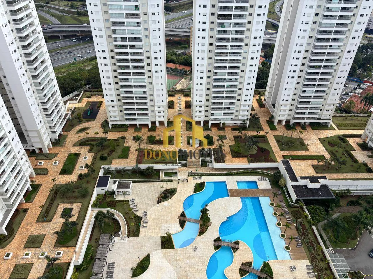 Imagem Apto 91m² | ânima clube parque | 2 suítes | andar alto | vista piscina