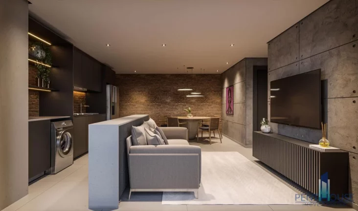 Imagem Apartamento Zona Central para Venda em Itajaí, Praia Brava de Itajaí, 2 dormitórios, 2 suítes, 3 banheiros, 2 vagas