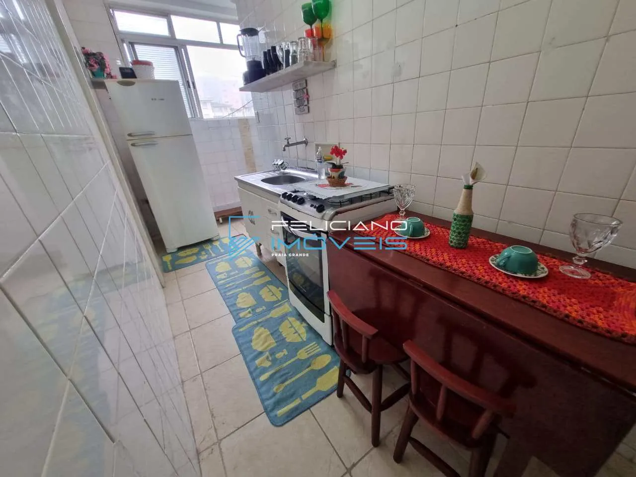 Imagem Apartamento com 1 quarto, Ocian, Praia Grande - R$ 265 mil, Cod: 7560