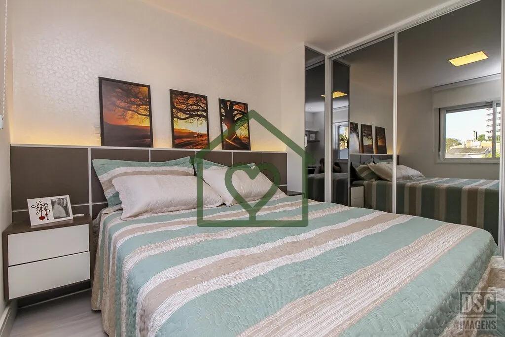 Imagem Residencial com vários opções de apartamento que vão de 1 ou 2 dormitórios, com ou sem suíte, ...