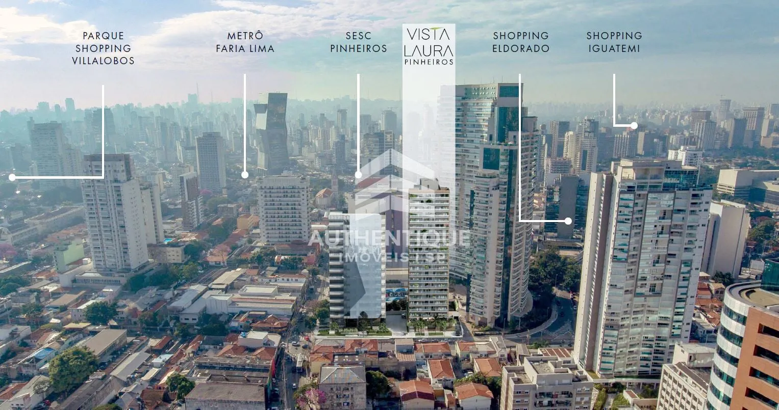 Imagem VISTA LAURA PINHEIROS - Apartamento no bairro Pinheiros à venda