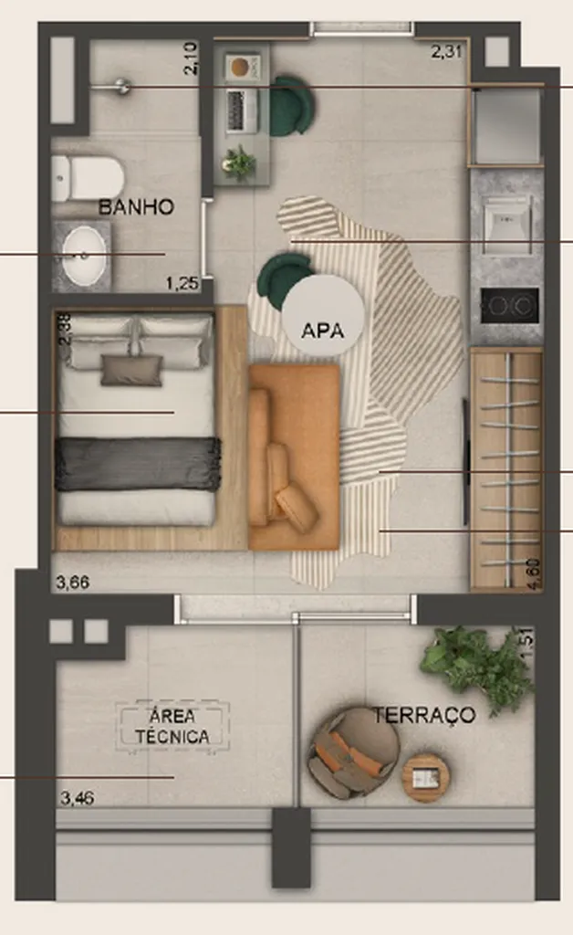 Imagem Studios Paraíso by Lindenberg - Studios Paraíso by Lindenberg