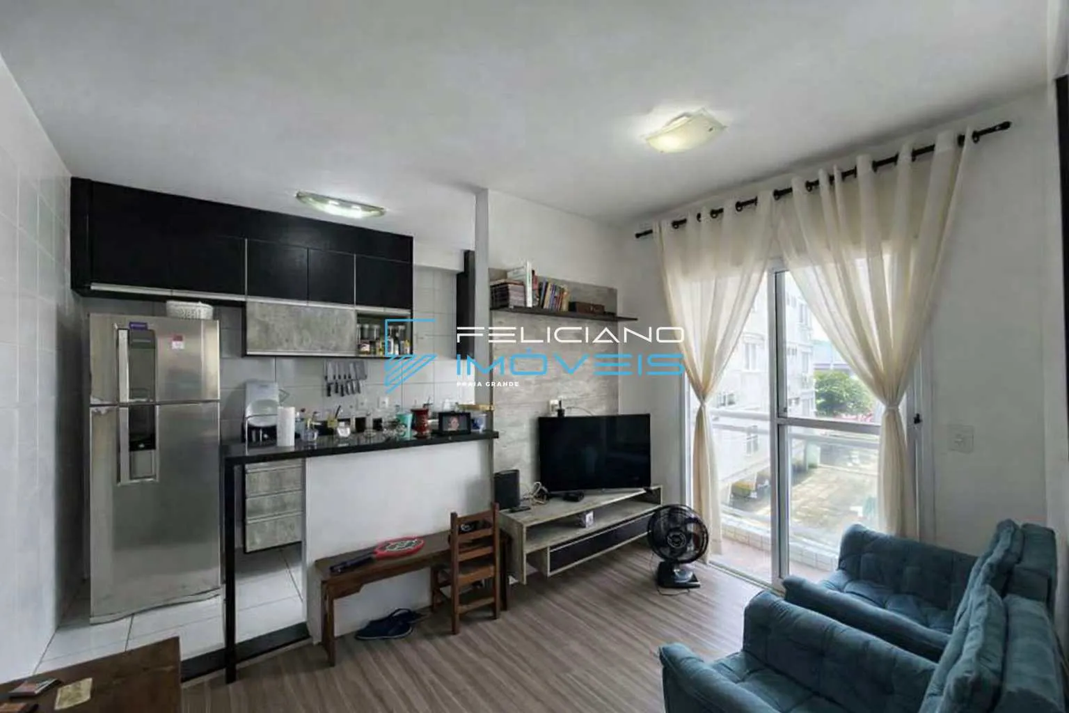 Imagem Apartamento com 2 quartos, Ocian, Praia Grande - R$ 329 mil, Cod: 7216