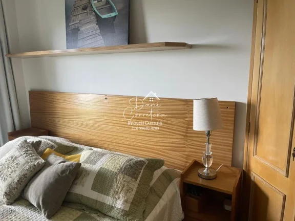 Imagem Apartamento a 150 metros da praia da Enseada com 3 dormitórios, suíte, 2 vagas, Guarujá-SP: 127m², 1 suíte, 2 salas, 2 banheiros e vaga de garagem