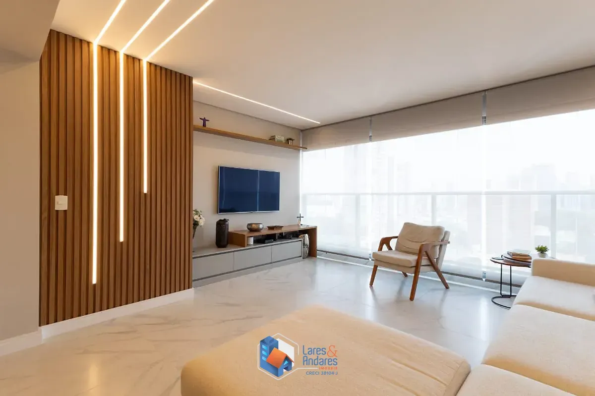 Imagem Apartamento para venda em Chácara Santo Antônio com 3 quartos, sendo 3 suítes, 120m²