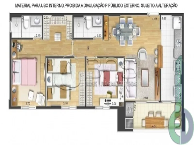 Imagem Edifício Contento Lorenzini São Caetano do Sul, apartamento à venda em São Caetano do Sul SP, apartamento 2 quartos em São Caetano do Sul, ap pronto