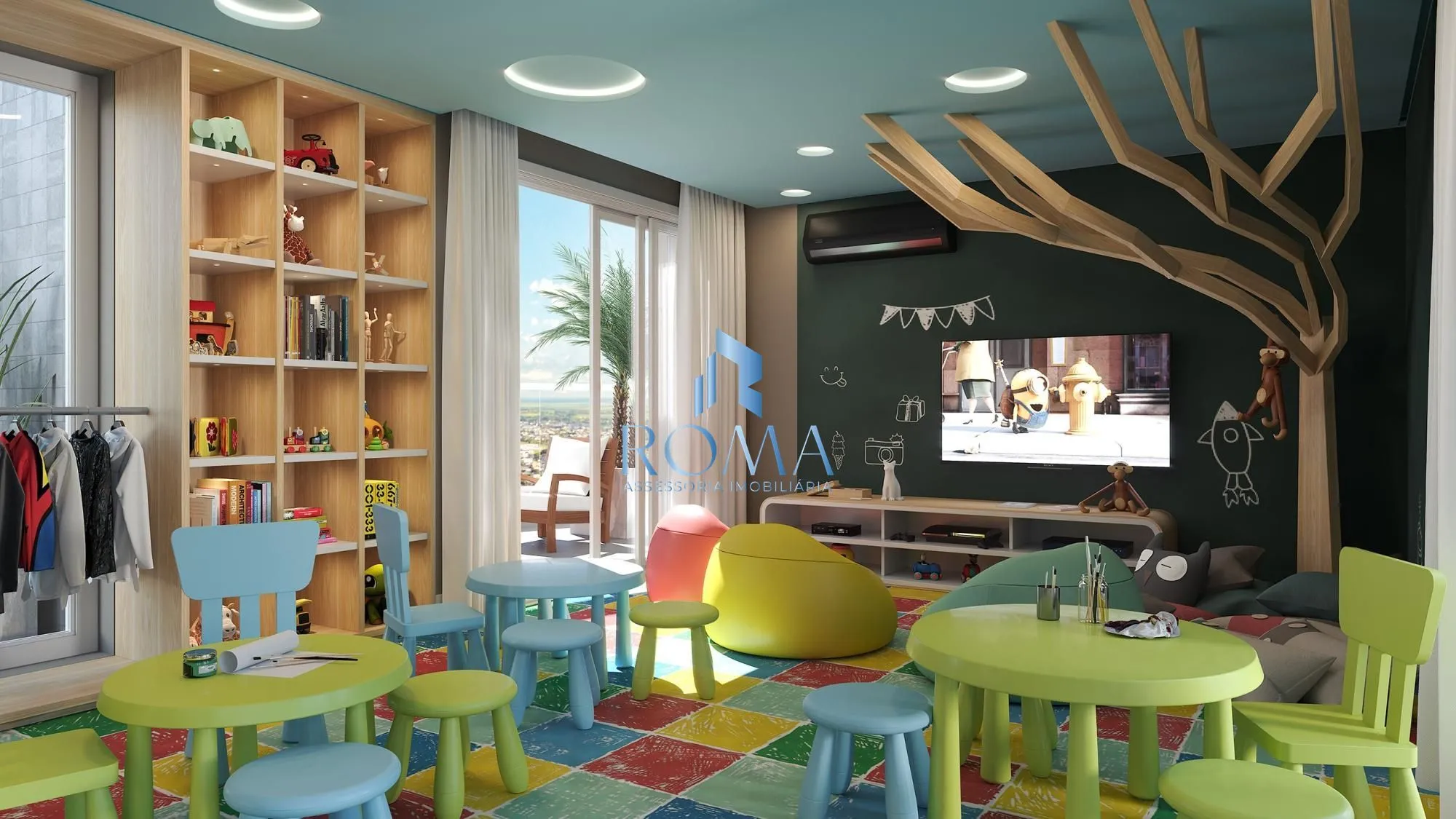 Imagem Omni Sky Santa Maria | 3 Suítes, Vista 360° e Infraestrutura Completa
